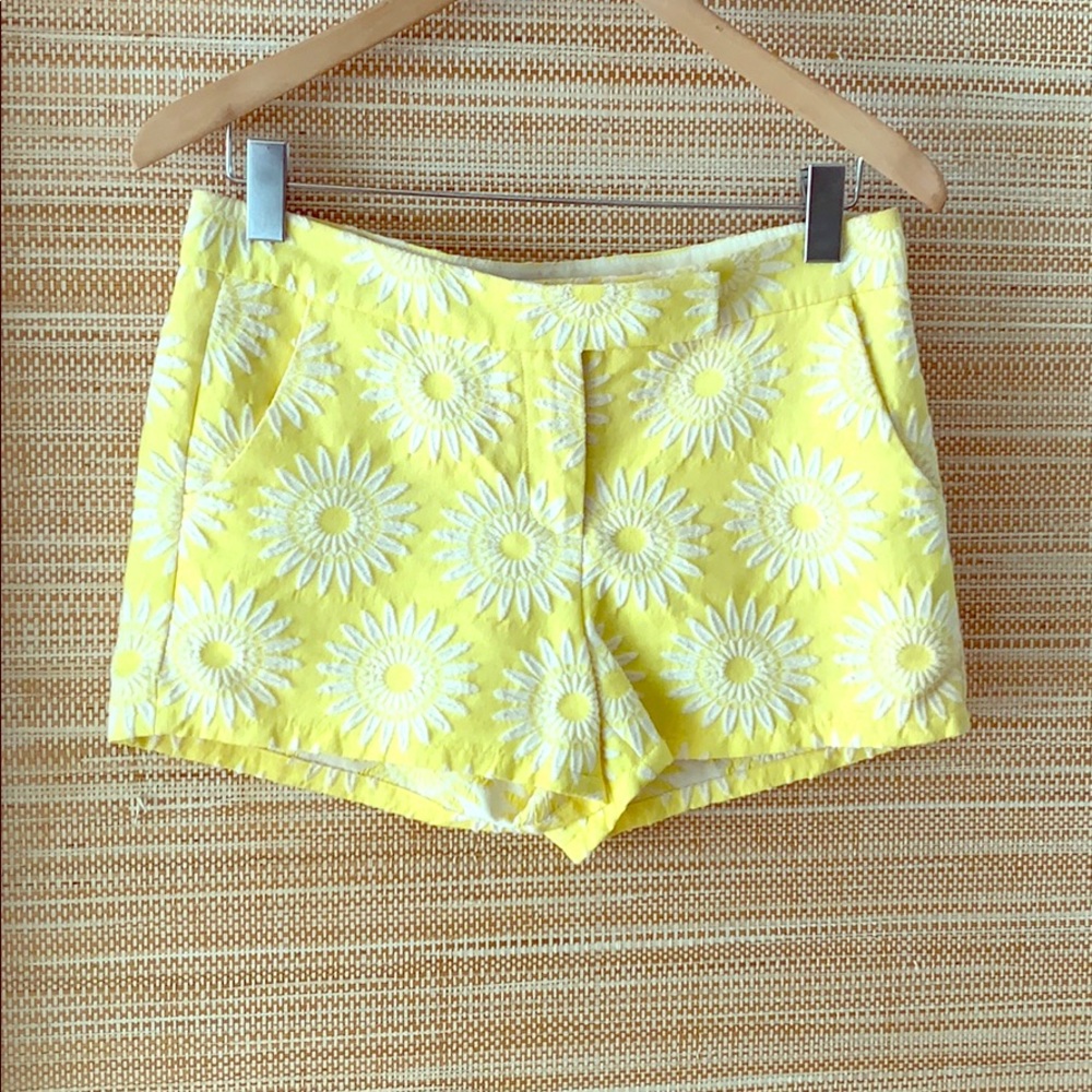 Easter stunners ! New sunflower embroidered shorts !